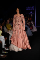 Ash Rose and Blush pink Jacket set