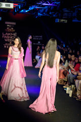 Lilac Cape skirt with belt