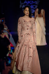 Ash Rose and Blush pink Jacket set