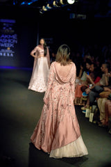 Ash Rose and Blush pink Jacket set